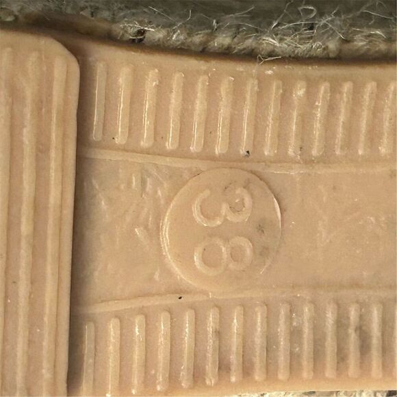 Paseart Women's Espadrille Wedge Sandals Blue Suede Size 38 Summer Casual - Picture 6 of 13